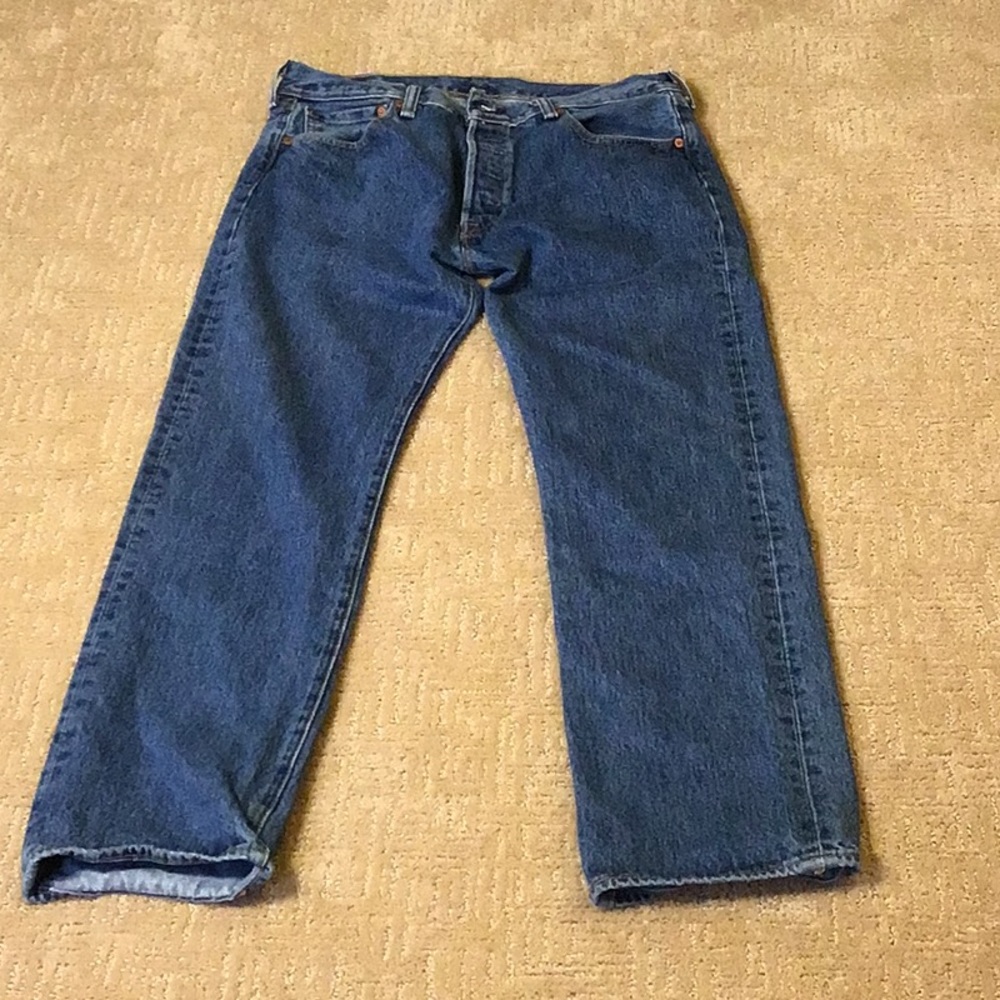 501 Levi Button Fly Jeans